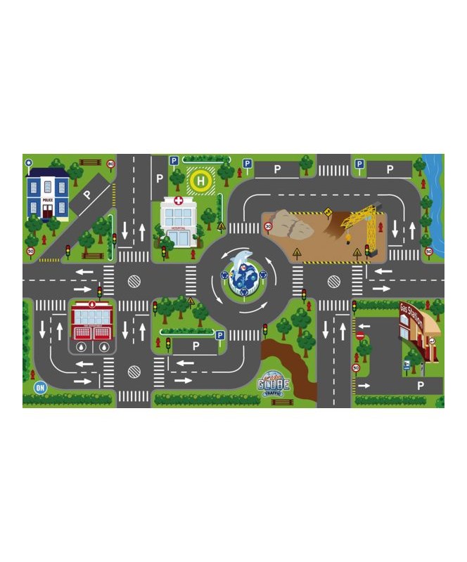 Tapis de circulation avec feux de signalisation LED 1:32