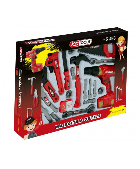 Coffret à outils pour enfants KS TOOLS