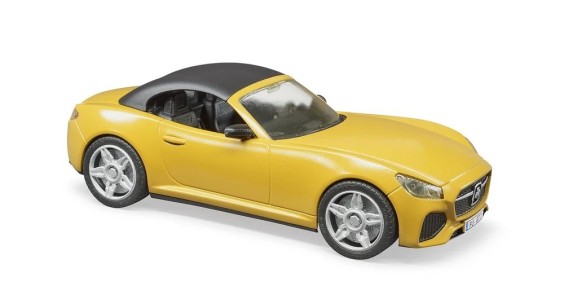 Roadster BRUDER jaune 1:16