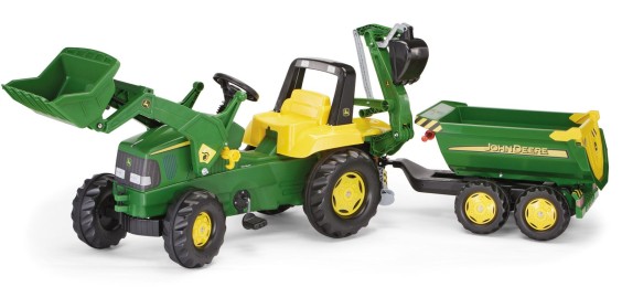 Remorque Halfpipe John Deere-Taille réelle