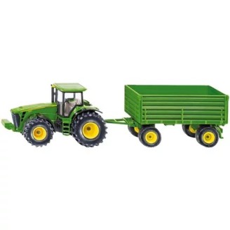 Tracteur + remorque John Deere 1:50